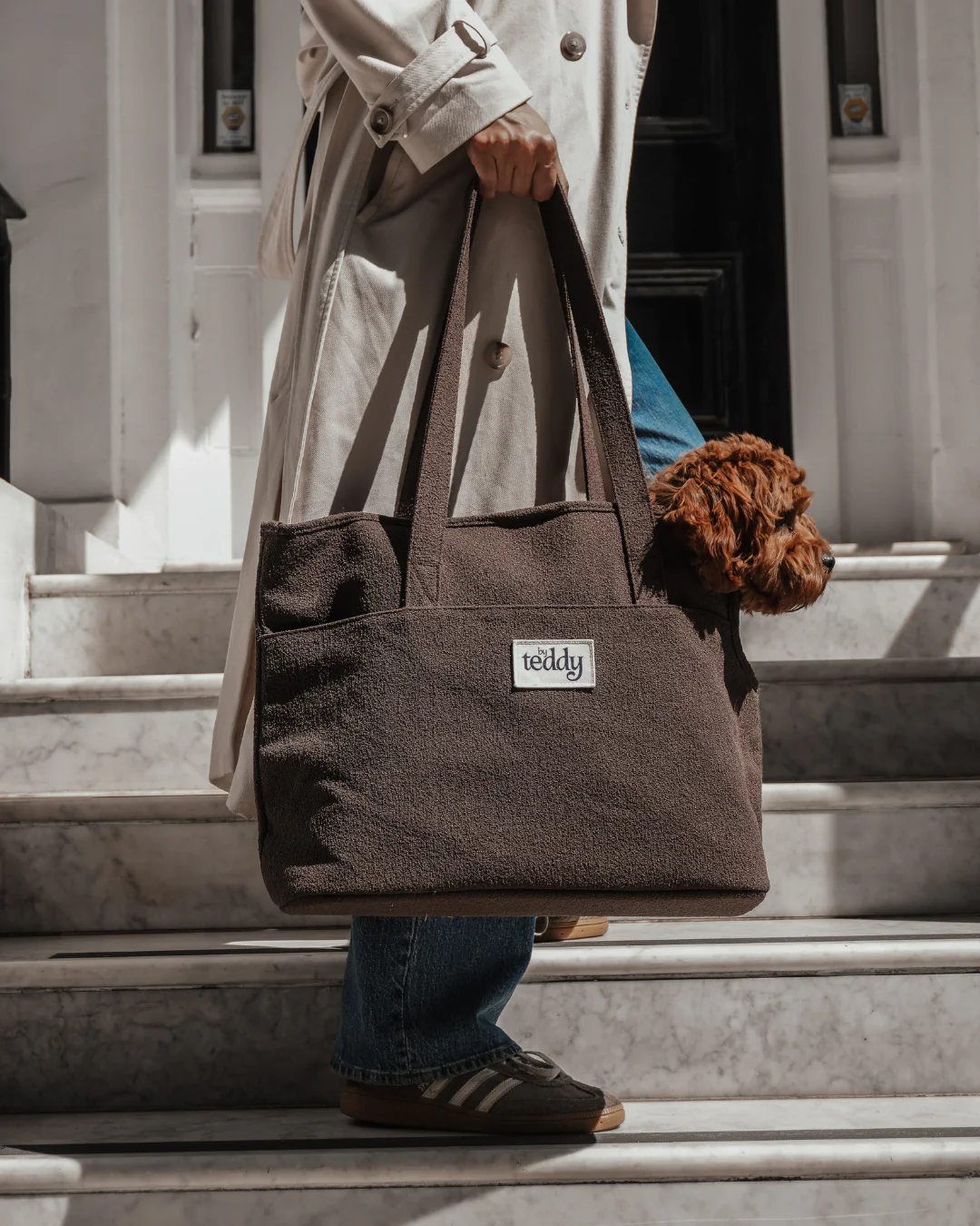 Chocolate┃The Bouclé Carrier - Image 10