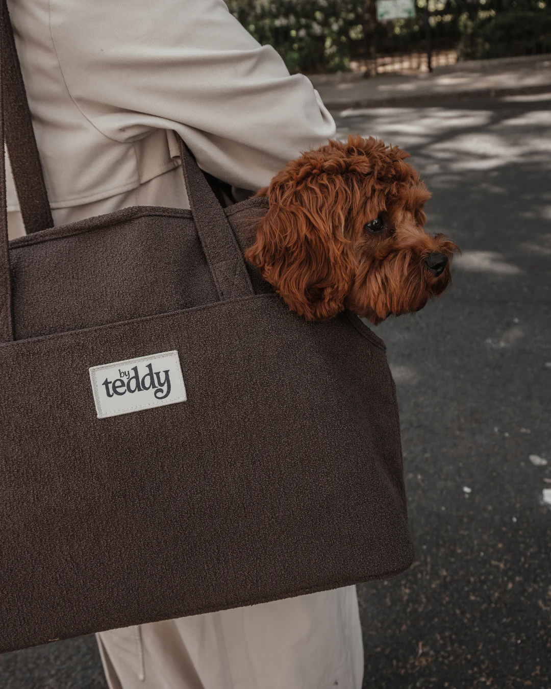 Chocolate┃The Bouclé Carrier - Image 12