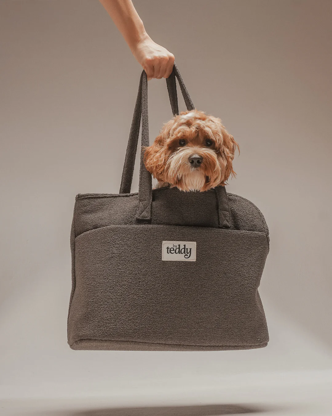 Chocolate┃The Bouclé Carrier - Image 3