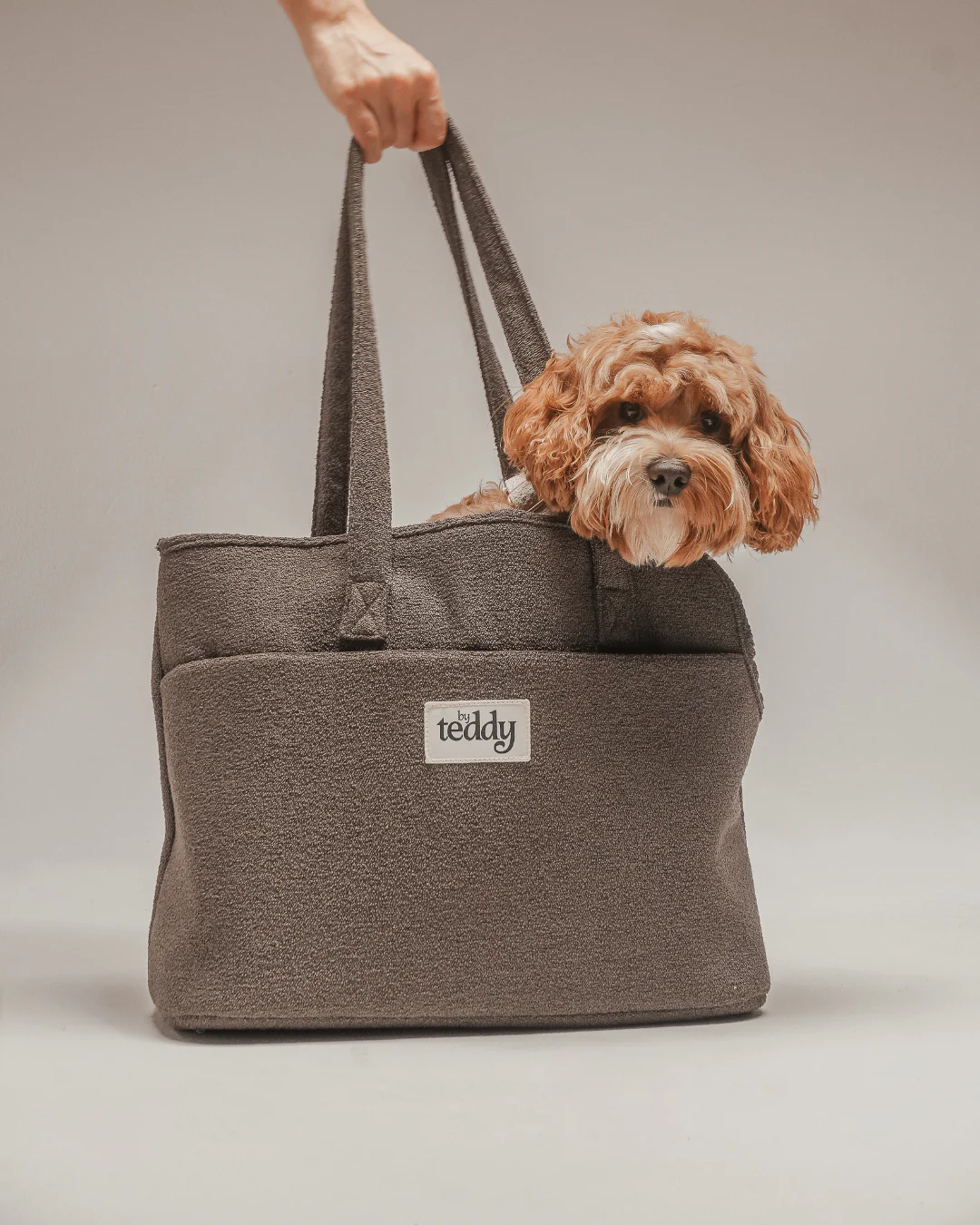 Chocolate┃The Bouclé Carrier - Image 7