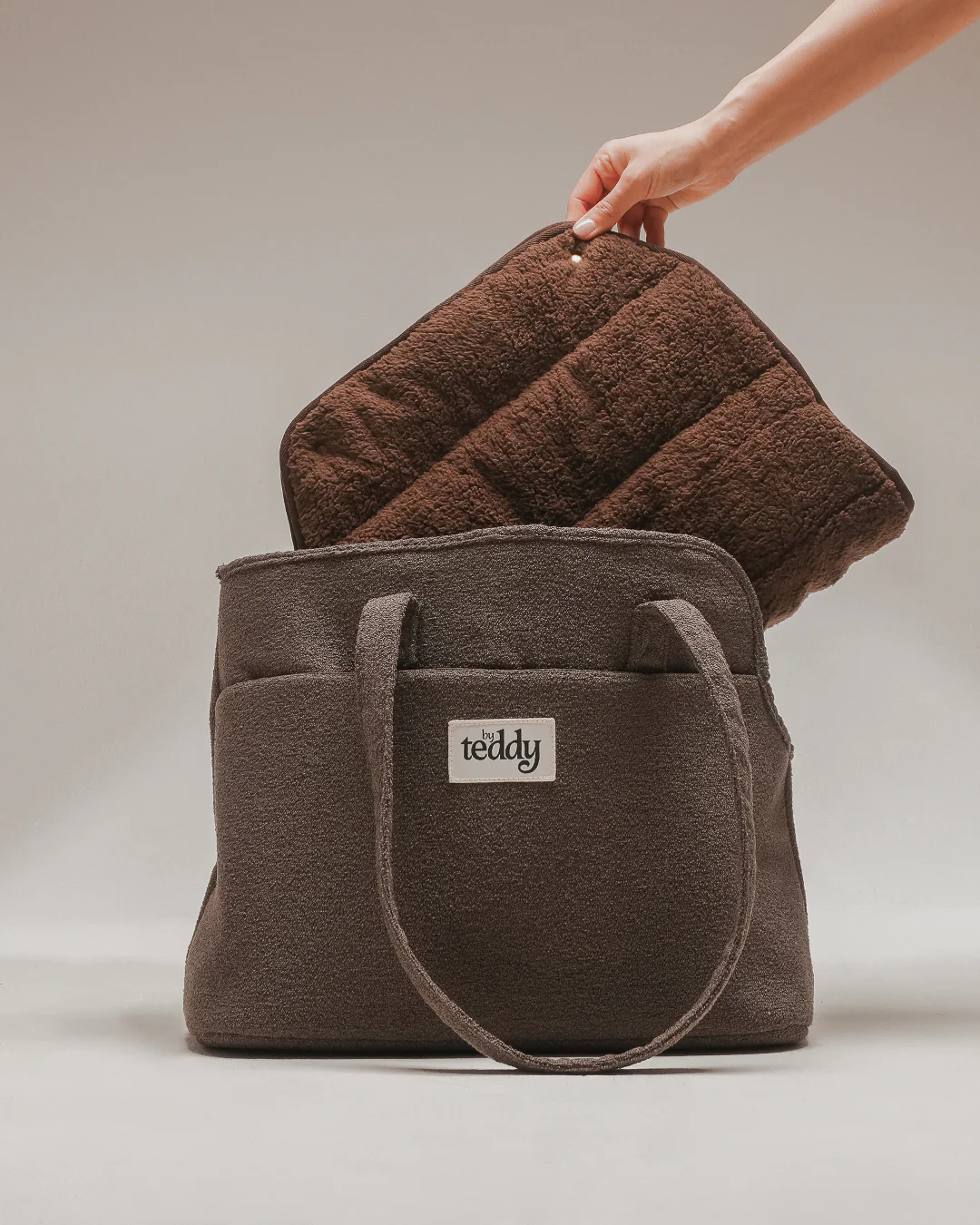 Chocolate┃The Bouclé Carrier - Image 9