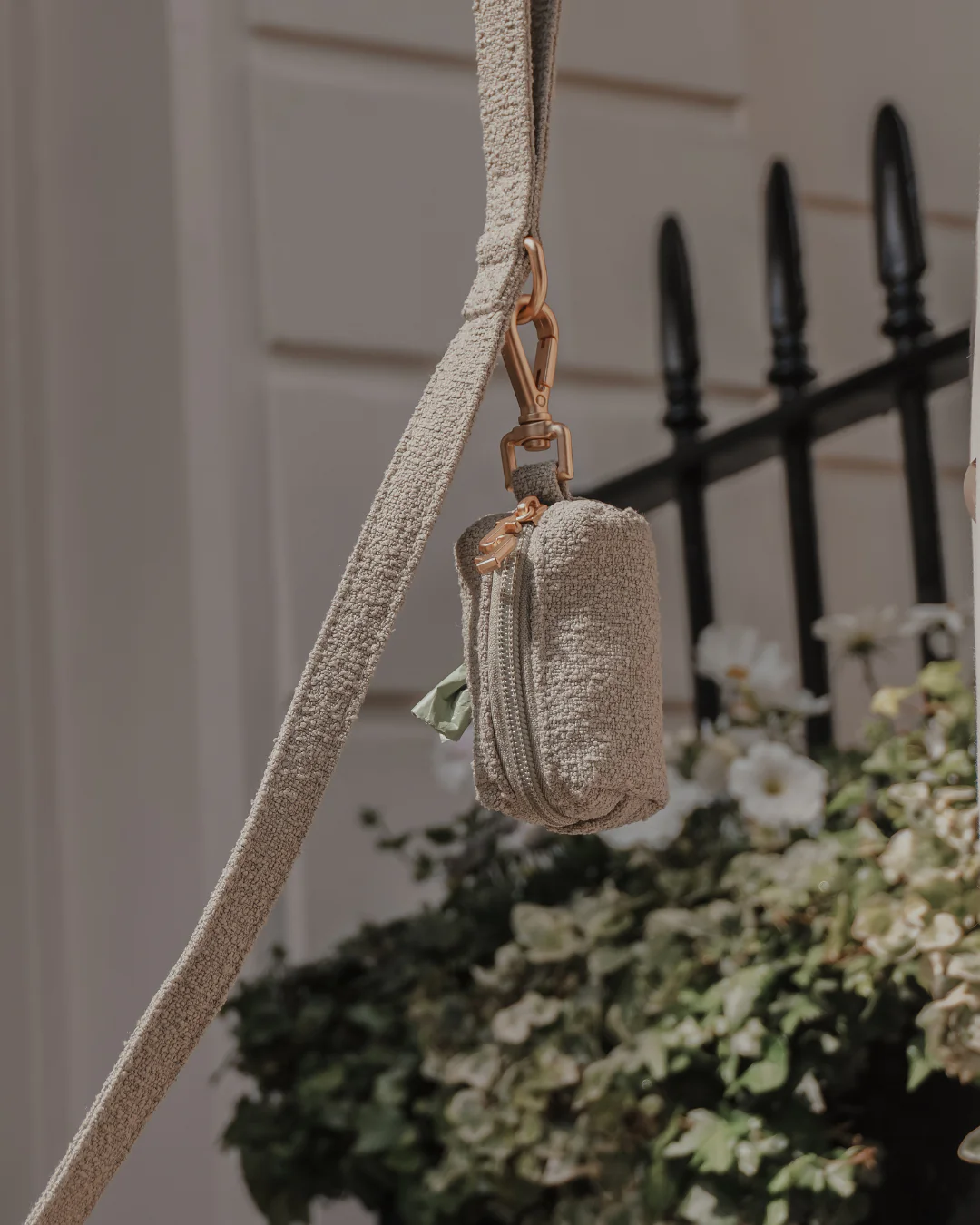 Matcha┃Bouclé Poop Bag Holder - Image 5