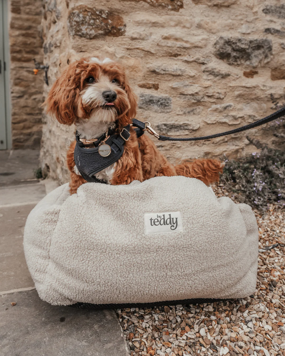 Midnight┃Bouclé Adjustable Harness - Image 5