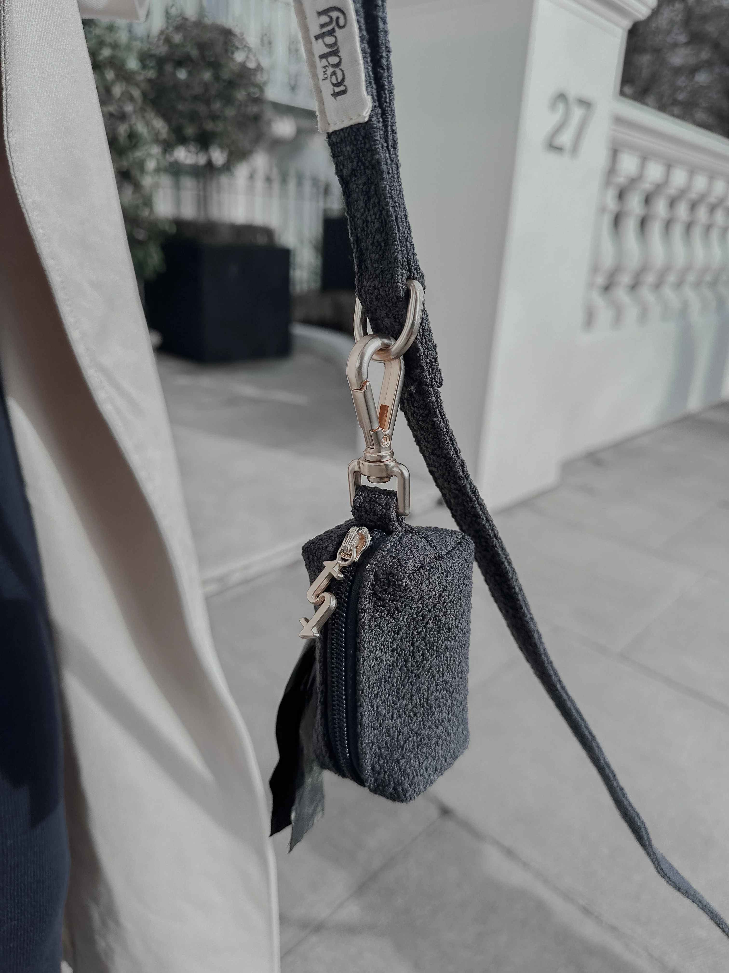 Midnight┃Bouclé Poop Bag Holder - Image 7