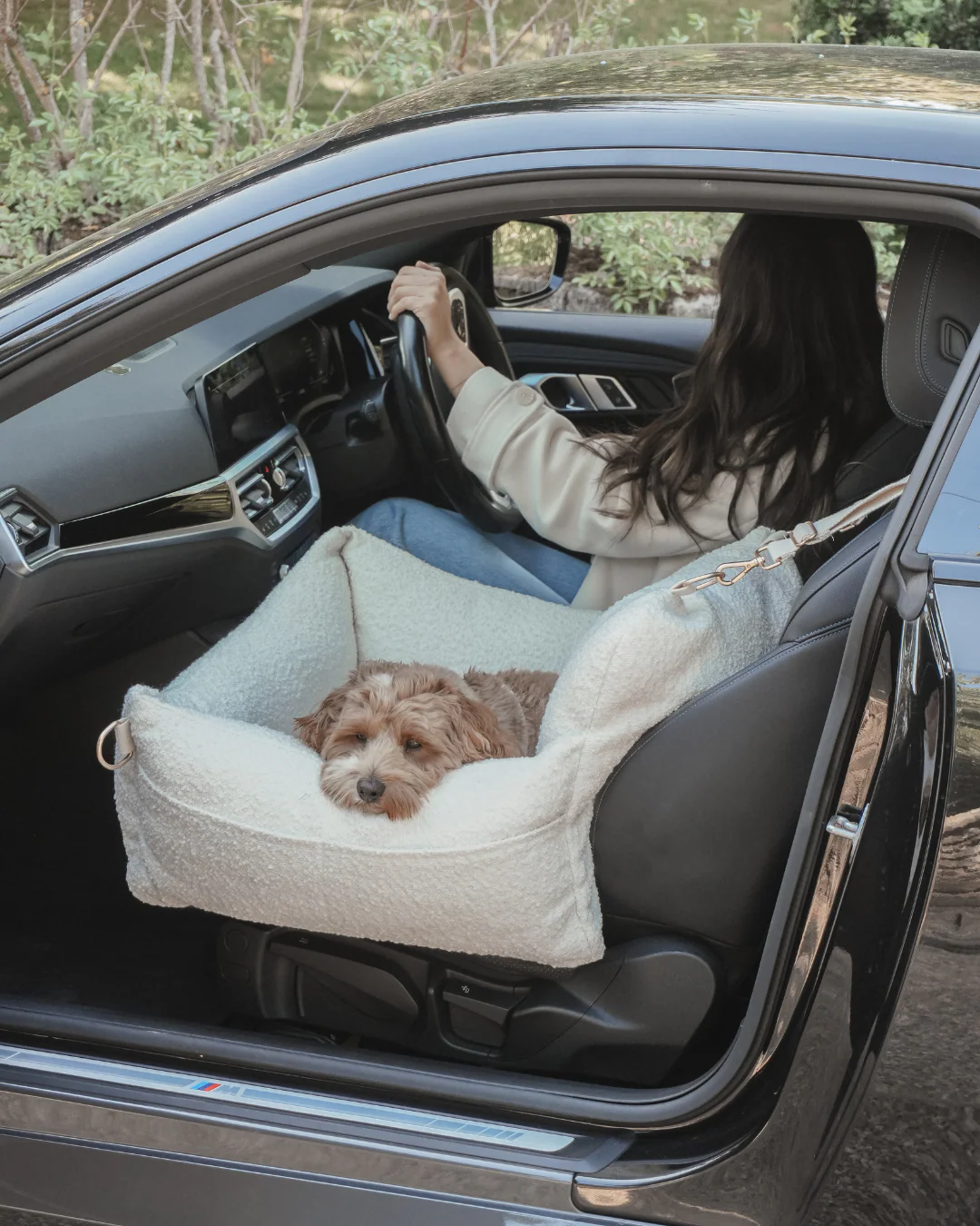 Marshmallow | The Bouclé Car Seat - Image 6